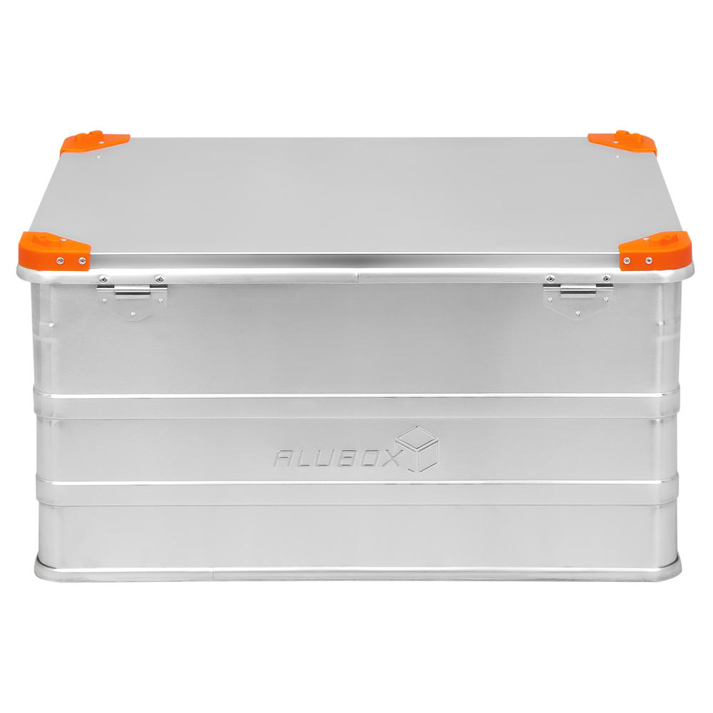 ALUBOX Alukiste mit Stapelecken D157 Liter Außenmaße: L 78,2 x B 58,5 x H 41 cm - 1