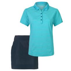 Damen Golfrock + Poloshirt atmungsaktiv Größe 40