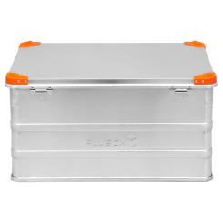 ALUBOX Alukiste mit Stapelecken D157 Liter Außenmaße: L 78,2 x B 58,5 x H 41 cm