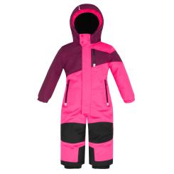 Kinder Skioverall neon pink/orchidee Gr. 116