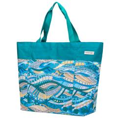 The Ocean Oversized paisley bag The ultimate shopping bag heavy duty