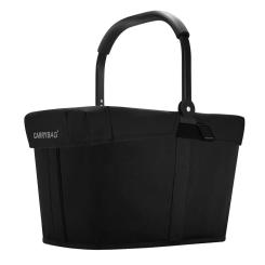 Sparset reisenthel: Einkaufskorb carrybag + Abdeckung in schwarz