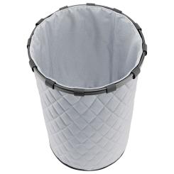 reisenthel® Wäschekorb Wäschpuff  Stoff hell grau mit Rahmen 50 Liter