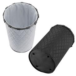 Wäschekorb - reisenthel rund - grau oder schwarz - mit Rahmen - stabil home basket