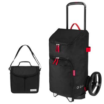 reisenthel citycruiser Einkaufstrolley rack + bag 45 Liter schwarz + mini Kühltasche - 1