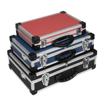 Werkzeugkoffer Laptopkoffer 3 Größen blau schwarz rot  - 1