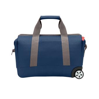 reisenthel allrounder trolley - dark blue - Reisetasche mit Rollen und teleskopischem Trolley blau Polyester handlich ergonomisch - 1