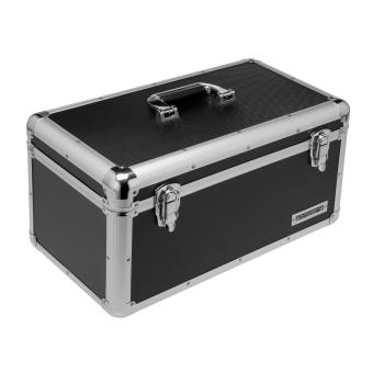 Werkzeugkoffer 28 L  Werkzeugkasten Werkzeugbox - schwarz - Kleinteilekoffer - Bastelkiste - 1