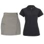 Damen Golfrock + Poloshirt Outdoor dunkelblau / olive Gr. 38  - 1