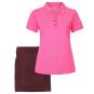 Killtec Damen Poloshirt + Funktionsrock pink/aubergine Gr. 44 - 1