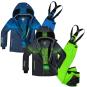 killtec Skianzug für Jungen - 128 140 152 164 176 blau oder grün Neon Farben Skihose Skijacke winddicht wasserfest - 1