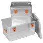 ALUBOX Archivbox - BB50 - BB72 Liter Bürobox - Größenwahl