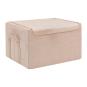 Schrankbox storage Kiste by reisenthel in braun  - ca. 51 x 40 x 29 - robust faltbar rose twist coffee  - 1
