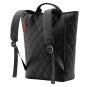shopper-backpack rhombus black - 1