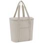 Einkaufstasche mit Kühleffekt in sand mit Fischgräten Muster -  dick gewebter Stoff - wasserabweisend - 1