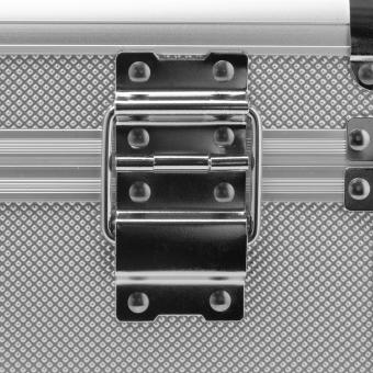 anndora Werkzeugkoffer 28 L  Werkzeugkasten Werkzeugbox - silber - Alu Rahmen Koffer Einlageschale für Werkzeug - 11