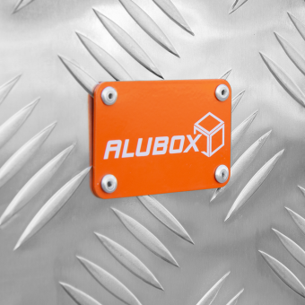 ALUBOX Riffelblechbox Alukiste 150 Liter - 12