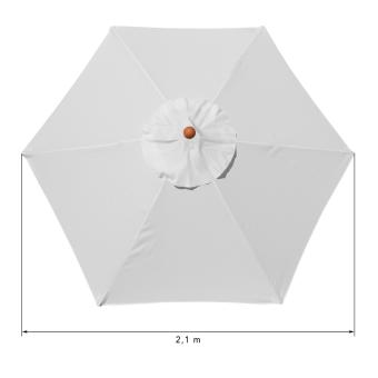Ersatzbezug Sonnenschirm 2,1m rund - Farbwahl - 2