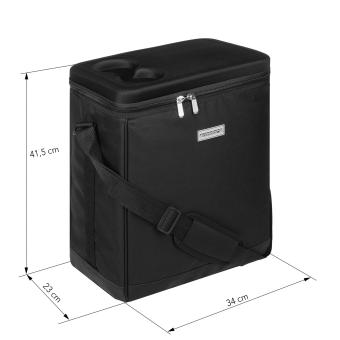 anndora Kühltasche 32 Liter schwarz - Kühleinsatz -  reisenthel carrycruiser kompatibel - 2