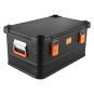 ALUBOX Alukiste Tranportbox Premium Black - schwarz - Größenwahl - 2