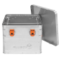 ALUBOX Archivbox - BB50 - BB72 Liter Bürobox - Größenwahl - 2