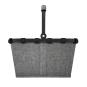 Kleines Mini Carrybag für Kids - in grau silber Kindereinkaufskorb - 2