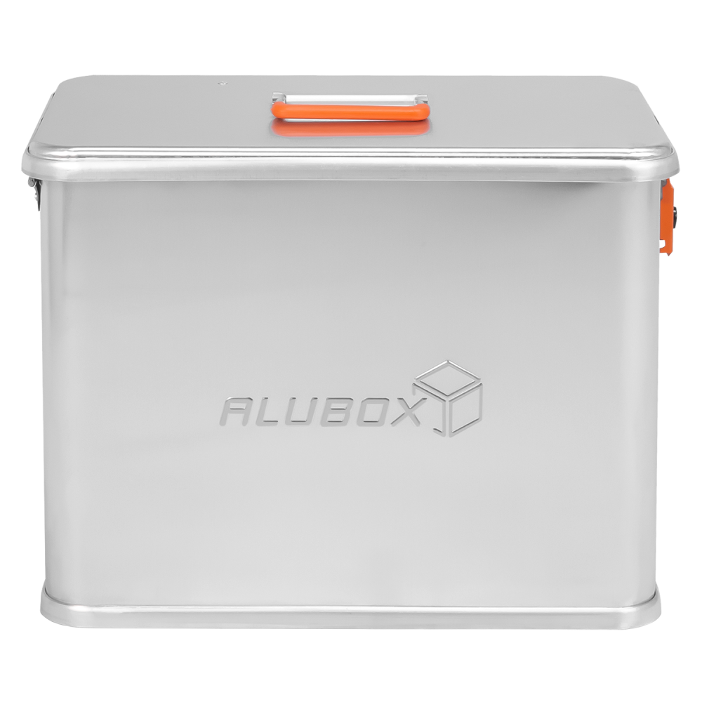 ALUBOX Motorradkoffer aus Alu M41 Liter Seitenkoffer Metallbox Kiste - 3