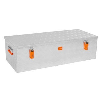 Riffelblechbox Alubox 120 Liter Pritschenbox wasserfest - 3