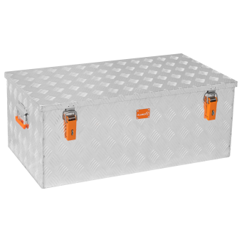 Alubox Riffelblechbox wasserfeste Pritschenbox 140 Liter - 3