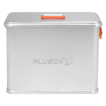 ALUBOX Motorradkoffer aus Alu M36 Liter Seitenkoffer Metallbox Kiste - 3