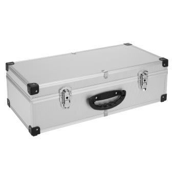 anndora DJ CD-Koffer - Werkzeugkiste - DJ Case Box + Schlüssel  - 3