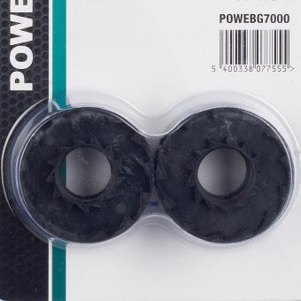 Powerplus 2 Ersatzschneidespulen 1,6 mm für Akku Rasentrimmer POWEBG7540 - 3