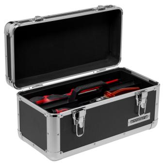 anndora Werkzeugkoffer 13 Liter Transportbox Werkzeugkasten Werkzeugbox - schwarz - 3