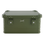 ALUBOX 47 Liter in olivgrün, Tranportbox grün, Alubox mit Deckel, Alukiste - 3