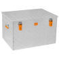 Alubox Riffelblechbox wasserfeste Pritschenbox 190 Liter Pritschenbox Aufbaukiste - 3
