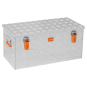 Riffelblechbox aus Alu + Spanngurt 91 Liter Pritschenkiste - 3