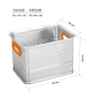 ALUBOX 28 Liter Alu Kiste zur Lagerung und Transport - 3