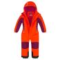 Schneeanzug Skianzug 92 104 116 in neon Orange für Kleinkinder - 3