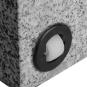 Sonnenschirmständer Granit 40kg rollbar hellgrau poliert - 3