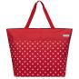Oversized Bag Strandtasche mit extra viel Stauraum red white dots unisex - 3