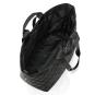 Einkaufstaschen schwarz CLASSIC SHOPPER XL RHOMBUS BLACK - 3