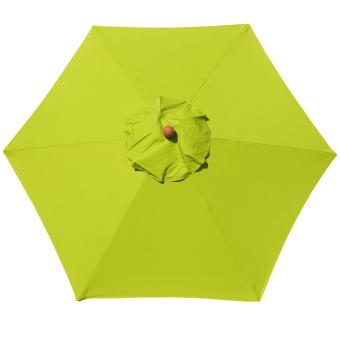 anndora Sonnenschirm 2m rund Apfelgrün Limette Winddach UV-Schutz - 4