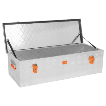 Riffelblechbox Alubox 120 Liter Pritschenbox wasserfest - 4