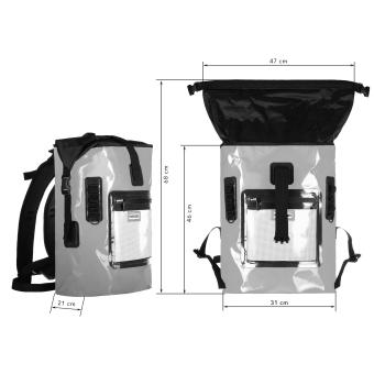Rucksack DryBag 68x46x47 größenregulierbar ergonomisch wasserfest - 4