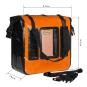 Wasserdichte Tasche 40 Liter Sporttasche - orange - 4
