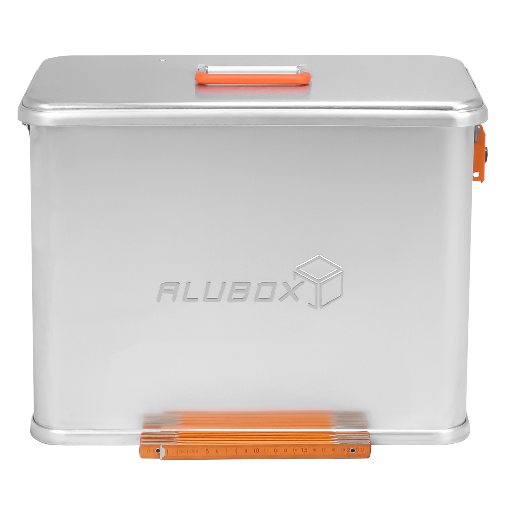 64637 Alubox Alu Transport Motorrad Lager Box Koffer Kiste Kasten 70x46x31 cm 