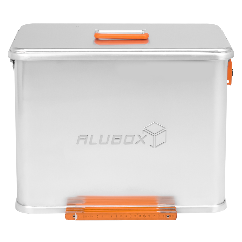 ALUBOX Motorradkoffer aus Alu M41 Liter Seitenkoffer Metallbox Kiste - 5