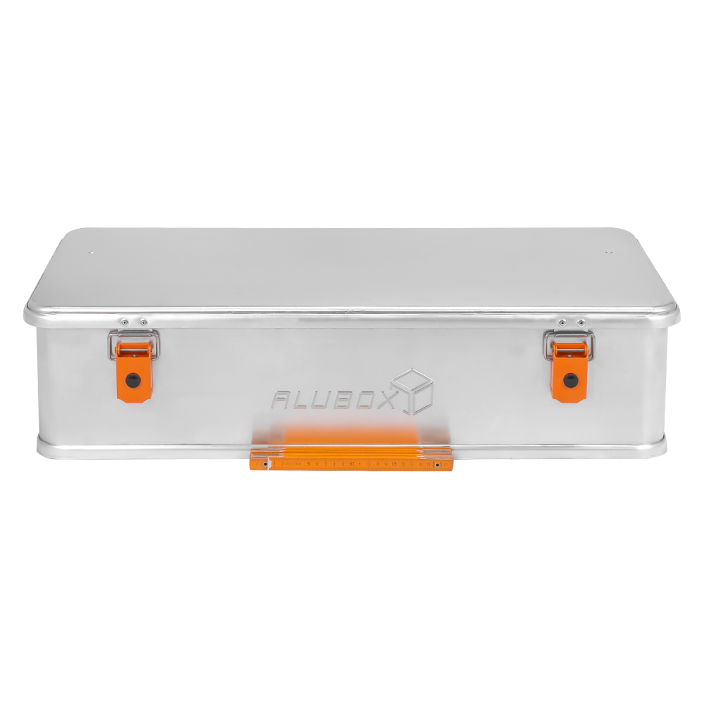 ALUBOX leichte Dachbox für Dachgepäckträger universal 78x39x19 cm - 5