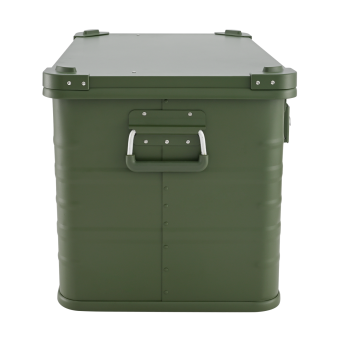 ALUBOX 78 Liter in grün, Alubox mit Deckel, Transportbox, Alukiste - 5