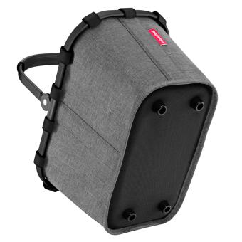 Kleines Mini Carrybag für Kids - in grau silber Kindereinkaufskorb - 5